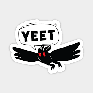 Mothman Yeet Magnet