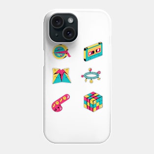 Retro Aesthetic nostalgia pack Phone Case