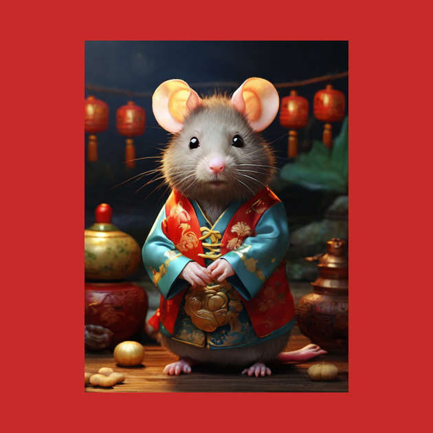 KUNG HEI FAT CHOI – THE RAT by likbatonboot