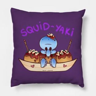 Squid Yaki Pillow