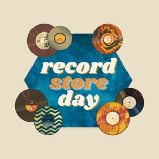 Record store day, vinyl retro design T-Shirt