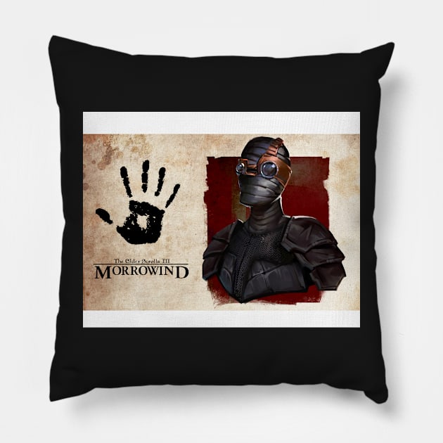 TES Dark Brotherhood Pillow by leksotiger