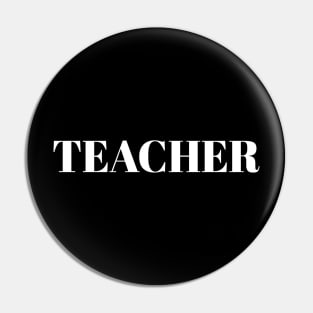 Teacher Pin