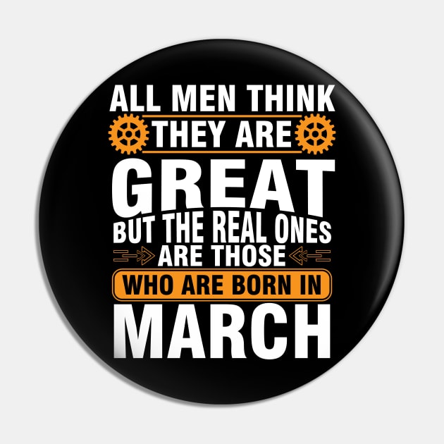 Happy Birthday To Me You Born In March Pin by DainaMotteut