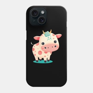 Cute Pink Cow Phone Case