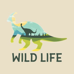 Wild Life Dinosaur T-Shirt