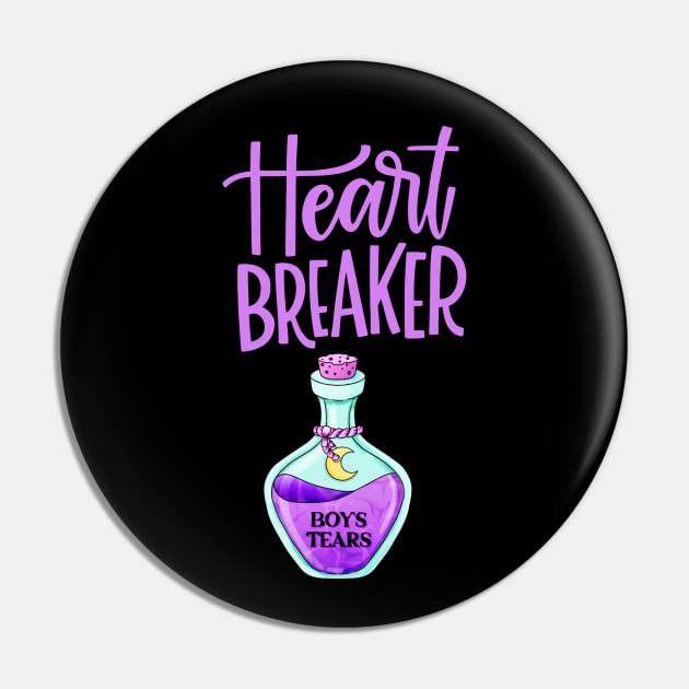 Heart Breaker Pin by My Tribe Apparel