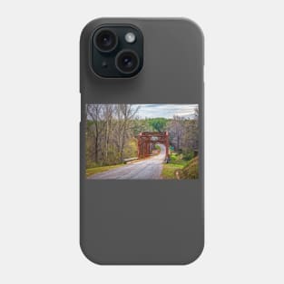 Stevens Creek Bridge Phone Case