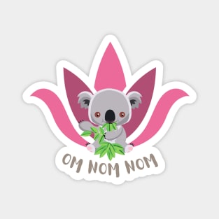 Meditation koala Magnet