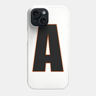 Bold in Black: A's Defining edge Phone Case