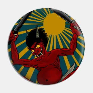 Oni Attack Pin