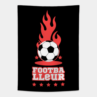 Footballeur - Le football - je joue au foot Tapestry