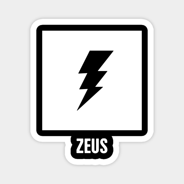 Zeus Greek Mythology God Symbol Zeus TeePublic