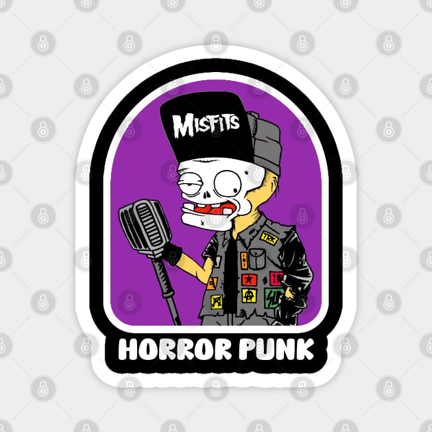 funny horror punk Magnet by antonimus