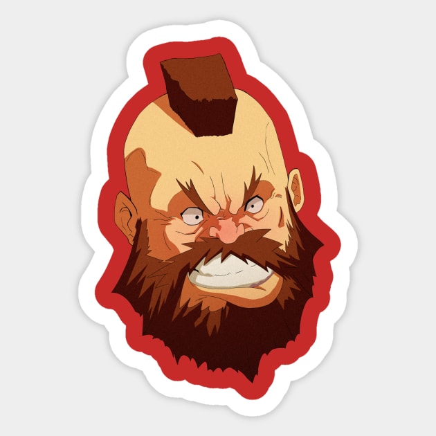 Zangief (SF6) Large Sticker