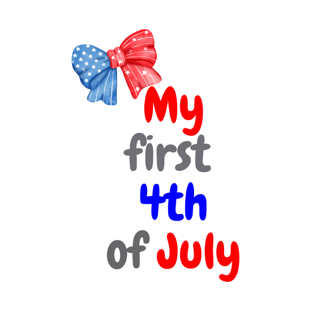 My first 4th of July cute baby independence day by Ashden