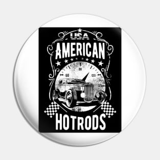 USA - American Hot Rods Pin