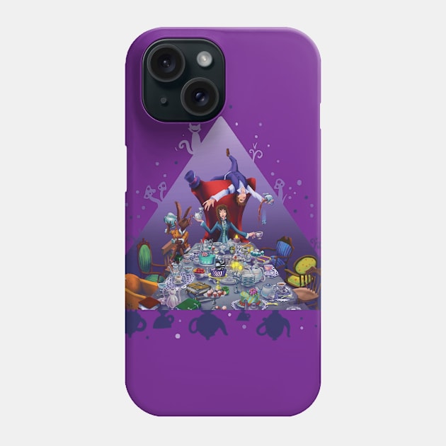 Tea Party Phone Case by bricesondennis