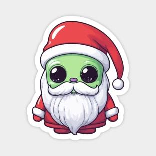 Alien Santa Magnet