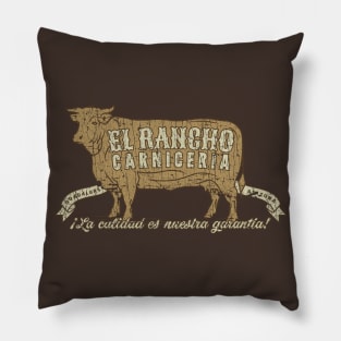 El Rancho Carniceria 1997 Pillow