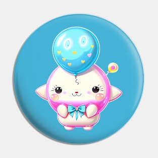 Blimpini the Helium Sprite Pin