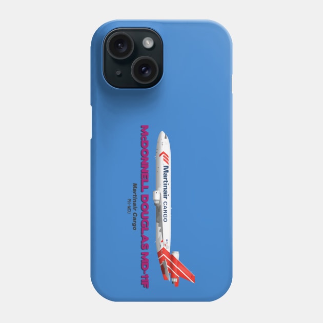 McDonnell Douglas MD-11F - Martinair Cargo Phone Case by TheArtofFlying