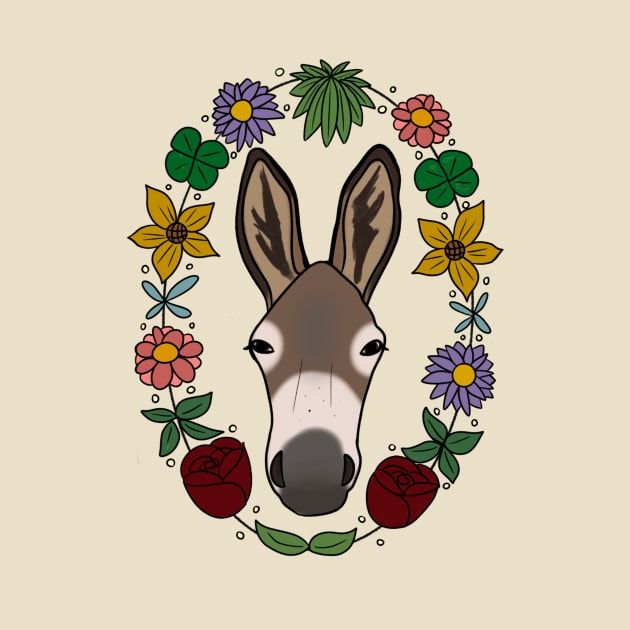 Flower Donkey by Dresden’s Shoppe 