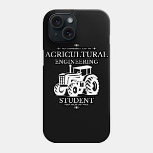 Agricultural Engineering - Black Version - Engineers Phone Case