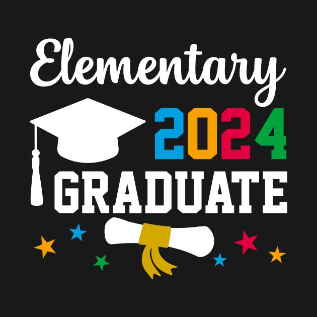 Elementary 2024 Graduate senior 2024 Graduation TShirt TeePublic