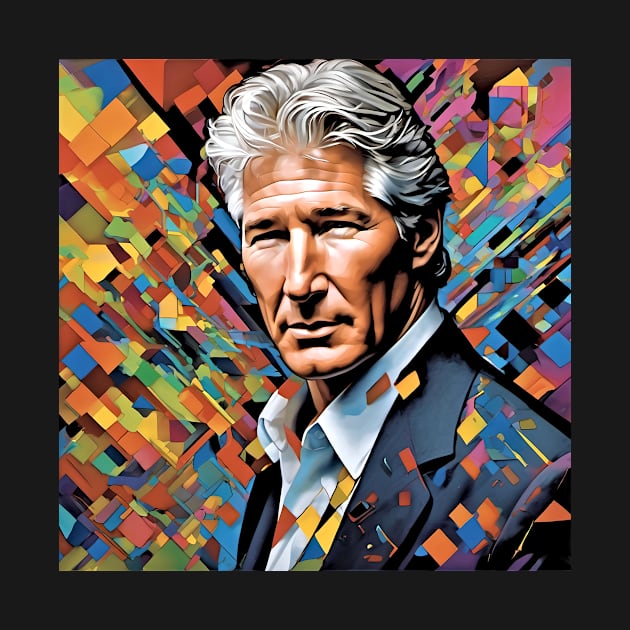 colorful image with Richard Gere by bogfl