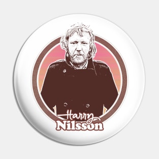 Harry Nilsson /\/ Retro Fan Design Pin