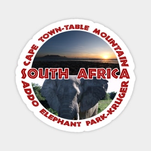 South African Places and photos Magnet