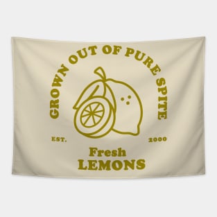 Fresh Lemons, Grown Out of Pure Spite Tapestry