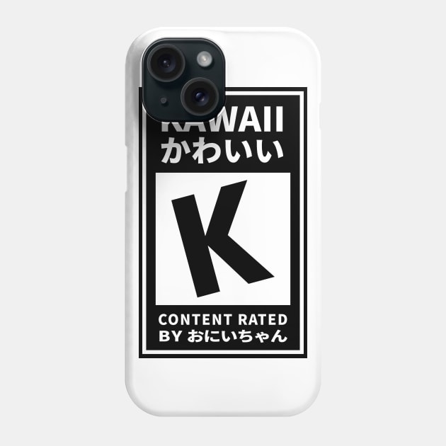 Kawaii T-shirt Phone Case by Anime Gadgets