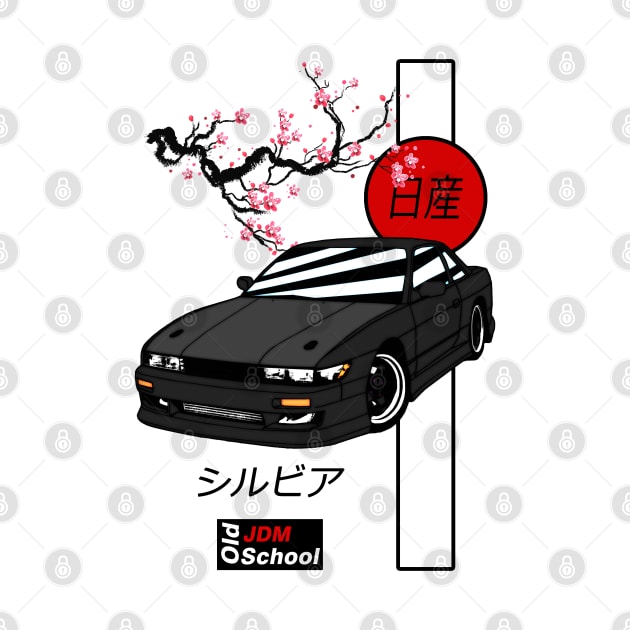 JDM Silvia S13 Black Red Sun Edition by OSJ Store