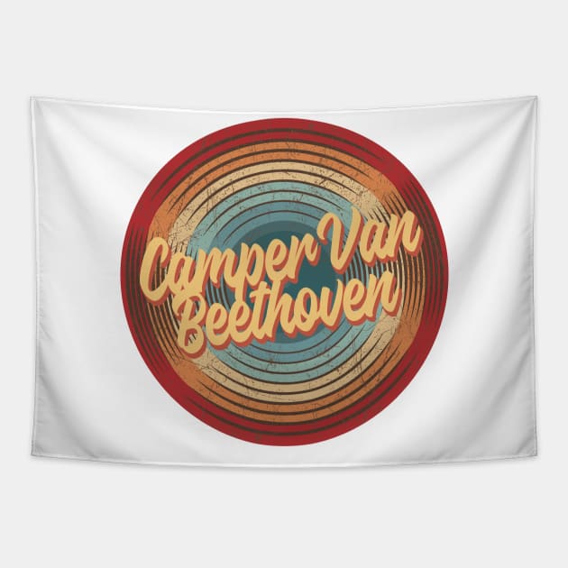 Camper Van Beethoven Vintage Circle Tapestry by musiconspiracy