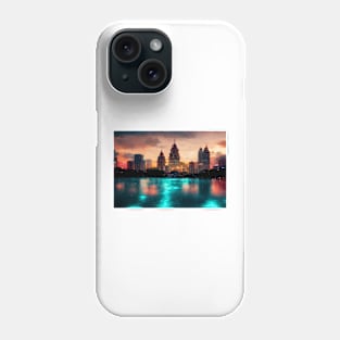 Kuala Lumpur City Skyline Golden Clouds / Kuala Lumpur - Malaysia Phone Case