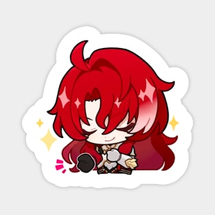 Honkai Star Rail Chibi Argenti 4 Magnet