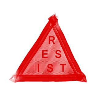 RESIST with the red triangle T-Shirt