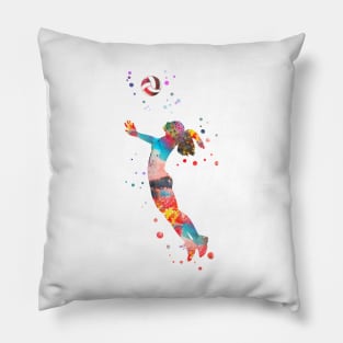 Volleyball girl Pillow