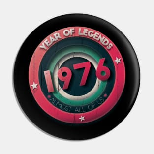 1976 year of legends Pin