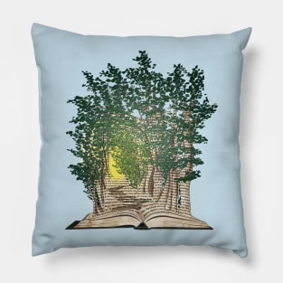 Journey in a Book Pillow