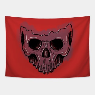 Skull mask Tapestry