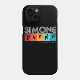 Vintage Simone Gymnastics Girls Retro Phone Case