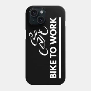 BIKE TO WORK National Bike Month 2018 Phone Case