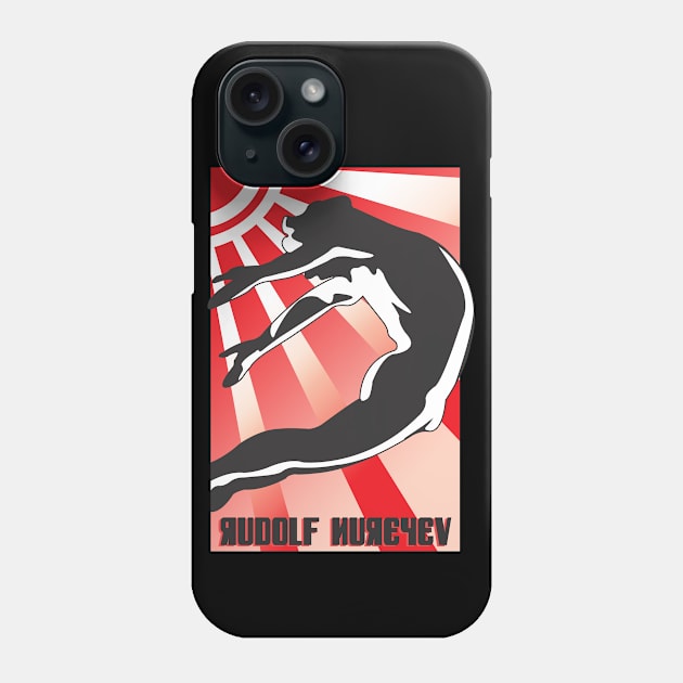 Ballet Dancer - Rudolf Nureyev Phone Case by AwesomeTshirts