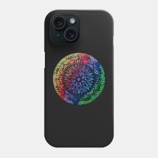 Rainbow Mandala Phone Case