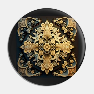 Intricate Pattern - Oriental Look Pin