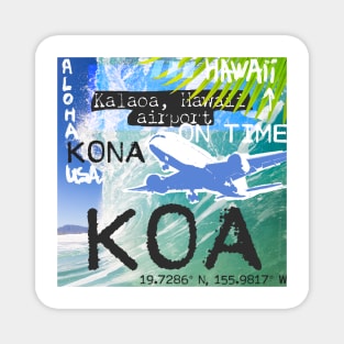 Kona Hawaii Magnet