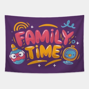 Family Fun Time Tapestry